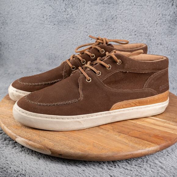 Men’s Pointer Brand Chukka Style Brown Suede Shoes (US 11.5) - Picture 3 of 7